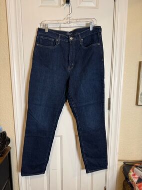 GAP Straight Jeans - Dark Blue Denim